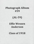 Effie Wessen Anderson album, class of 1918 (AL-59), 1913-1946 by Effie Wessen Anderson