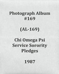 Chi Omega Psi service sorority pledges album (AL-169), 1987 by Chi Omega Psi