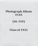 Class of 1931 album (AL-145), 1926-1931 by Gallaudet Class of 1931