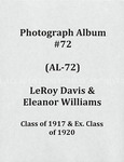 LeRoy Davis and Eleanor Williams album, class of 1917 and ex-1920 (AL-72), ca. 1915 by LeRoy Davis and Eleanor Williams