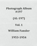 William Fansler album (AL-197), 1953-1954 by William Fansler