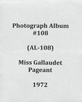 Miss Gallaudet pageant album (AL-108), 1972 by Gallaudet University