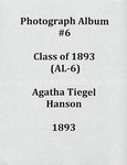 Class of 1893 album (AL-6), 1893 by Agatha Tiegel Hanson and Ronald Douglas