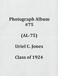 Uriel C. Jones album, class of 1924 (AL-75), ca. 1920-1924 by Uriel C. Jones