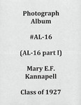 Mary E. F. Kannapell album, class of 1927 (AL-16), 1923-1927 by Mary E. F. Kannapell