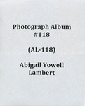 Abigail Yowell Lambert album (AL-118), ca. 1944-1988 by Abigail Yowell Lambert