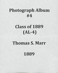 Class of 1889 album (AL-4), 1889 by Thomas S. Marr