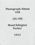 Maud Edington Parker album (AL-40), 1913 by Maud Edington Parker