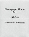 Frances M. Parsons album (AL-94), 1941-1943 by Frances M. Parsons