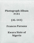 Frances Parsons Kwara State of Nigeria album (AL-141), 1976 by Frances M. Parsons