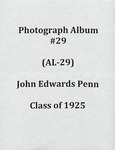 John Edwards Penn album, Class of 1925 (AL-29), ca. 1916-1931 by John Edwards Penn