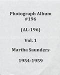 Martha Saunders album (AL-196), 1954-1959 by Martha Saunders