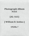 [William D. Settles] album (AL-161), 1920s by William D. Settles