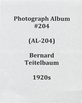 Bernard Teitelbaum album (AL-204), 1920s by Bernard Teitelbaum