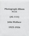 John Wallace album (AL-111), 1925-1926 by John Wallace