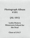 Lydia Waters album, Minnesota School for the Deaf (AL-101), 1933-1937 by Lydia Waters