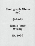 Jennie Jones Werdig album, ex-1920 (AL-60), Undated by Jennie Jones Werdig