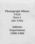 Gallaudet Athletics Department album of the Northwest Campus (AL-126), 1988-1989 by Unknown Unknown