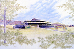 Merrill Learning Center -- Model Design (1978) #50