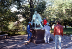 Statue -- Thomas H. Gallaudet -- Alice Cogswell -- Restoration (1976) #2