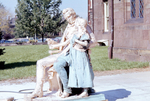 Statue -- Thomas H. Gallaudet -- Alice Cogswell -- Restoration (1976) #30