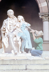 Statue -- Thomas H. Gallaudet -- Alice Cogswell -- Restoration (1976) #34