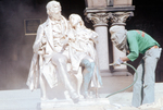 Statue -- Thomas H. Gallaudet -- Alice Cogswell -- Restoration (1976) #37