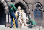 Statue -- Thomas H. Gallaudet -- Alice Cogswell -- Restoration (1976) #38