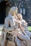 Statue -- Thomas H. Gallaudet -- Alice Cogswell -- Restoration (1976) #41