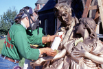 Statue -- Thomas H. Gallaudet -- Alice Cogswell -- Restoration (1976) #44