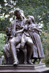 Statue -- Thomas H. Gallaudet -- Alice Cogswell (1987) #7