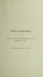 Philanthropist of the last century identified as a Boston man by Alexander Graham Bell