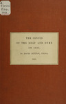 The census of the deaf and dumb in 1851