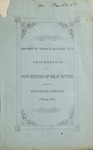 Proceedings of a convention of deaf mutes, holden at Montpelier, Vermont, February 23 and 24, 1853