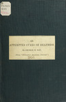 On attempted cures of deafness by George E. Day