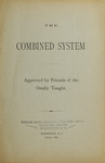 The combined system approved by friends of the orally taught by Edward Miner Gallaudet