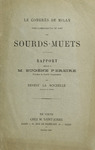 Le Congrès de Milan pour l’Amélioration du Sort des Sourds-Muets : rapport adressé à M. Eugène Pereire