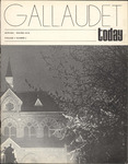 Gallaudet Today Volume 1 Number 2 Autumn/Winter 1970
