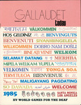 Gallaudet Today Volume 15 Number 4 Summer 1985